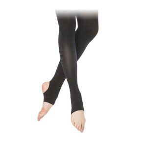 New Sansha Stirrup Black Child’s M/L Tights Pack of 3, T91 Dance Jazz Lyrical